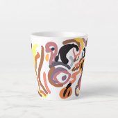 Dankdag herfst latte mok (Voorkant)