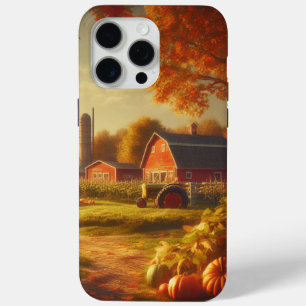 Dankdag/herfst op de boerderij iPhone 15 pro max hoesje