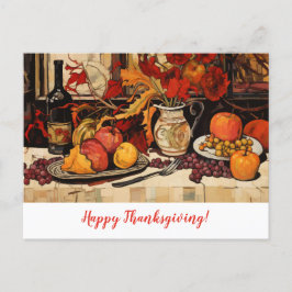 Dankdag Herfst Schilderij Briefkaart