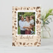 Dankdag Kaart (Staand voorkant)