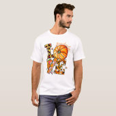 Dankdag Leraar Leven Pompoen T-shirt (Voorkant volledig)