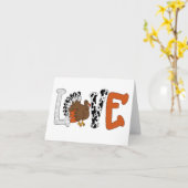 Dankdag liefhebben kaart (Gele Bloem)