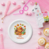 Dankdag Papieren Bordje (Feest)