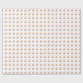 Dankdag – Pastel Pompoen Herfst Design Cadeaupapier (Vlak)