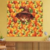 DANKDAG POMPOENEN LIEF KATJE CANVAS AFDRUK (Insitu (Woonkamer))