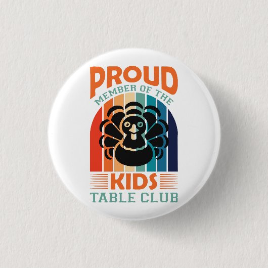 Dankdag Ronde Button 3,2 Cm (Voorkant)
