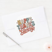 DANKDAG RONDE STICKER (Envelop)