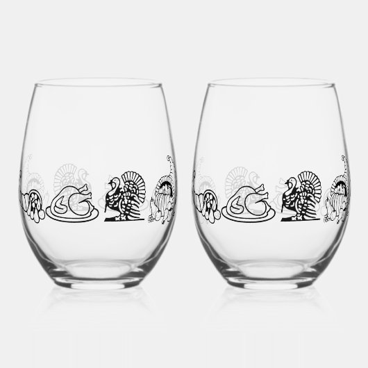 DANKDAG TRADITIONEEL WIJNGLAS ZONDER VOET (Voorkant)