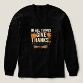 Dankdag  Tri-Blend shirt (Voorkant)