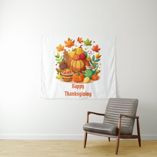 Dankdag Wandkleed (In Situ (horizontaal))