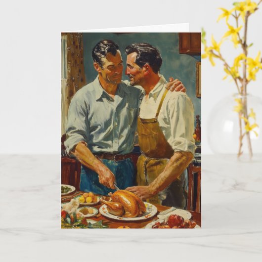 Dankdagmaal Kaart (Gele Bloem)