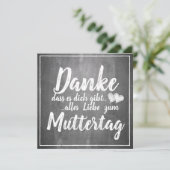 Danke, dass es Dich gibt - moederdag - krijtbord (Staand voorkant)