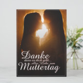 Danke, dass es dich gibt - Muttertag (Staand voorkant)