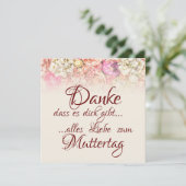 Danke, dass es dich gibt - Muttertag (Staand voorkant)