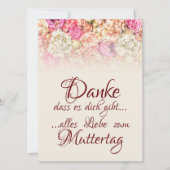 Danke, dass es dich gibt - Muttertag (Voorkant)