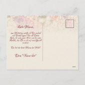 Danke, dass es dich gibt - Muttertag Feestdagenkaart (Achterkant)