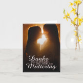 Danke, dass es dich gibt - Muttertag Kaart (Gele Bloem)