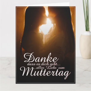 Danke, dass es dich gibt - Muttertag Kaart