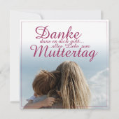 Danke, dass es dich Gibt, Muttertag, Mutter & Kind (Voorkant)