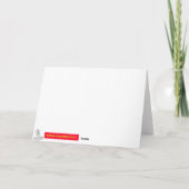 Danke für alles bedankkaart (Achterkant)