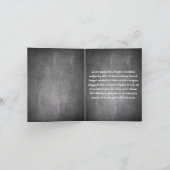 Danke für diese tolle Zeit auf einer Kreidetafel Kaart (Binnen)