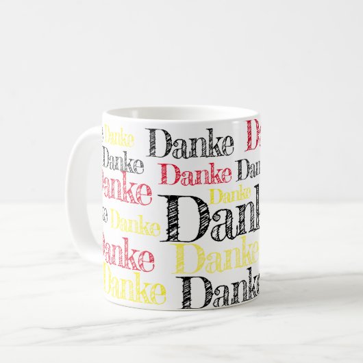 Danke German bedankt je kop (Voorkant links)