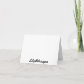 Danke-German-Thank You-kaart in 8 talen Bedankkaart (Achterkant)