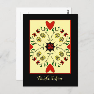 Danke schön briefkaart
