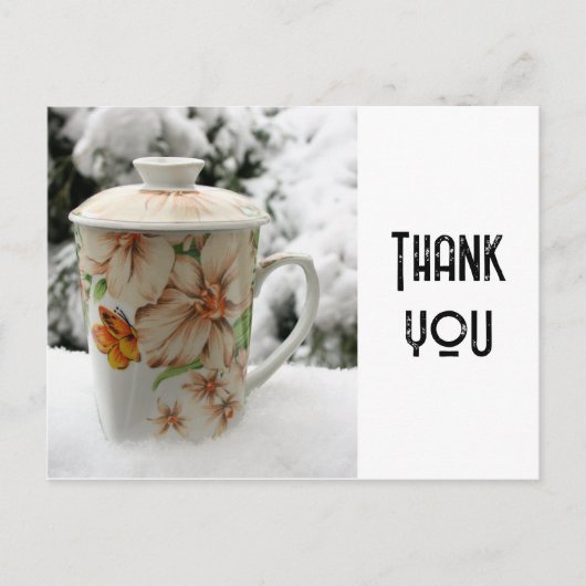 Danken aan chef Postcard Briefkaart (Voorkant)