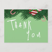 Danken voor een restaurant  briefkaart (Voorkant)