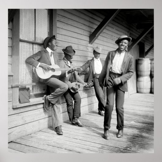 DANKEREN EN SPELEN c. 1902 Poster (Voorkant)