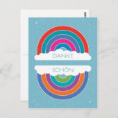 Dankeschön Briefkaart (Voorkant / Achterkant)