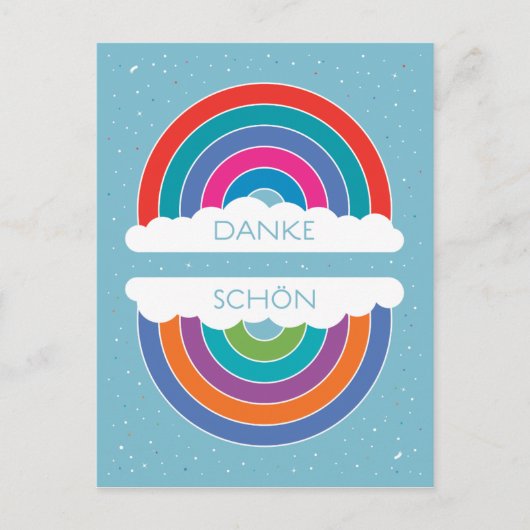 Dankeschön Briefkaart (Voorkant)