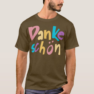 Dankeschon Europese vreugde en prettige feestdagen T-shirt