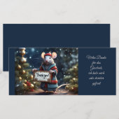 Dankesgrüße von der kleinen Ratte (Voorkant / Achterkant)