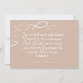 Dankeskarte Kommunion / Konfirmation Fischschwarm Kaart (Achterkant)