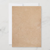 Danketjesdiner Rustieke Oude Pompoen Herfst Kaart (Achterkant)