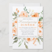 Dankfeest Dinner Party Kaart (Voorkant)