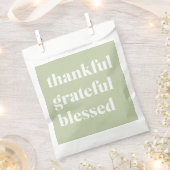 Dankful Grateful Blessed | Citaat Thanksgiving Bedankzakje (Geknipt)
