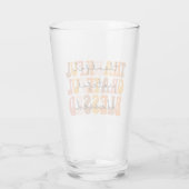 Dankful Grateful Blessed Glas (Achterkant)