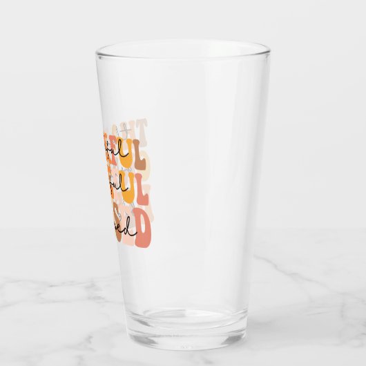 Dankful Grateful Blessed Glas (Links)