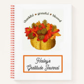 Dankful Grateful Blessed Gratitude Journal Notitieboek (Voorkant)