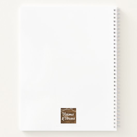 Dankful Grateful Blessed Gratitude Journal Notitieboek (Achterkant)