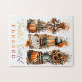 Dankful Grateful Blessed Legpuzzel (Horizontaal)