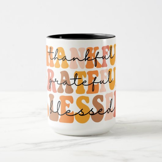 Dankful Grateful Blessed Mok (Midden)