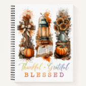 Dankful Grateful Blessed Notitieboek (Voorkant)