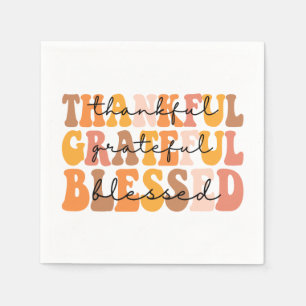 Dankful Grateful Blessed Servet