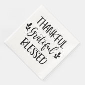 Dankful Grateful Blessed Servet (Hoek)