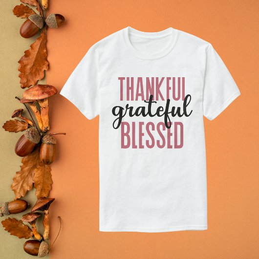 Dankful Grateful Blessed T-shirt