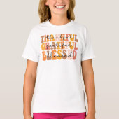 Dankful Grateful Blessed T-shirt (Voorkant)